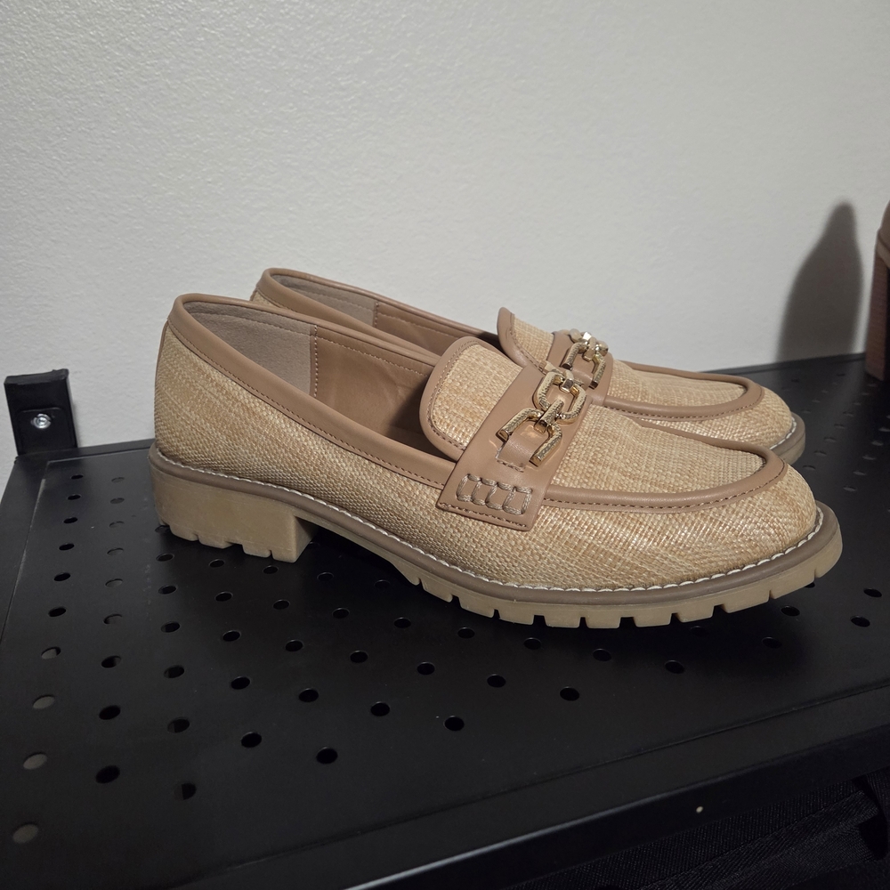 DV by Dolce Vita Women's Crayn Lug Sole Loafers, Womens Size 9.5
